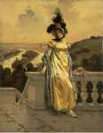 Flameng Francois Portrait of a Woman  - Hermitage